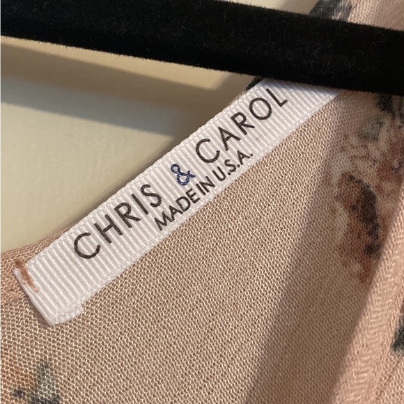 NWOT Chris & Carol Lace Trim Dress - Picture 2 of 4